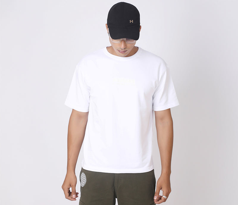 AUMM Box Fit White T-shirt - AUMM #