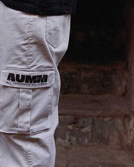 7 Pocket Light Grey Cargo Pants