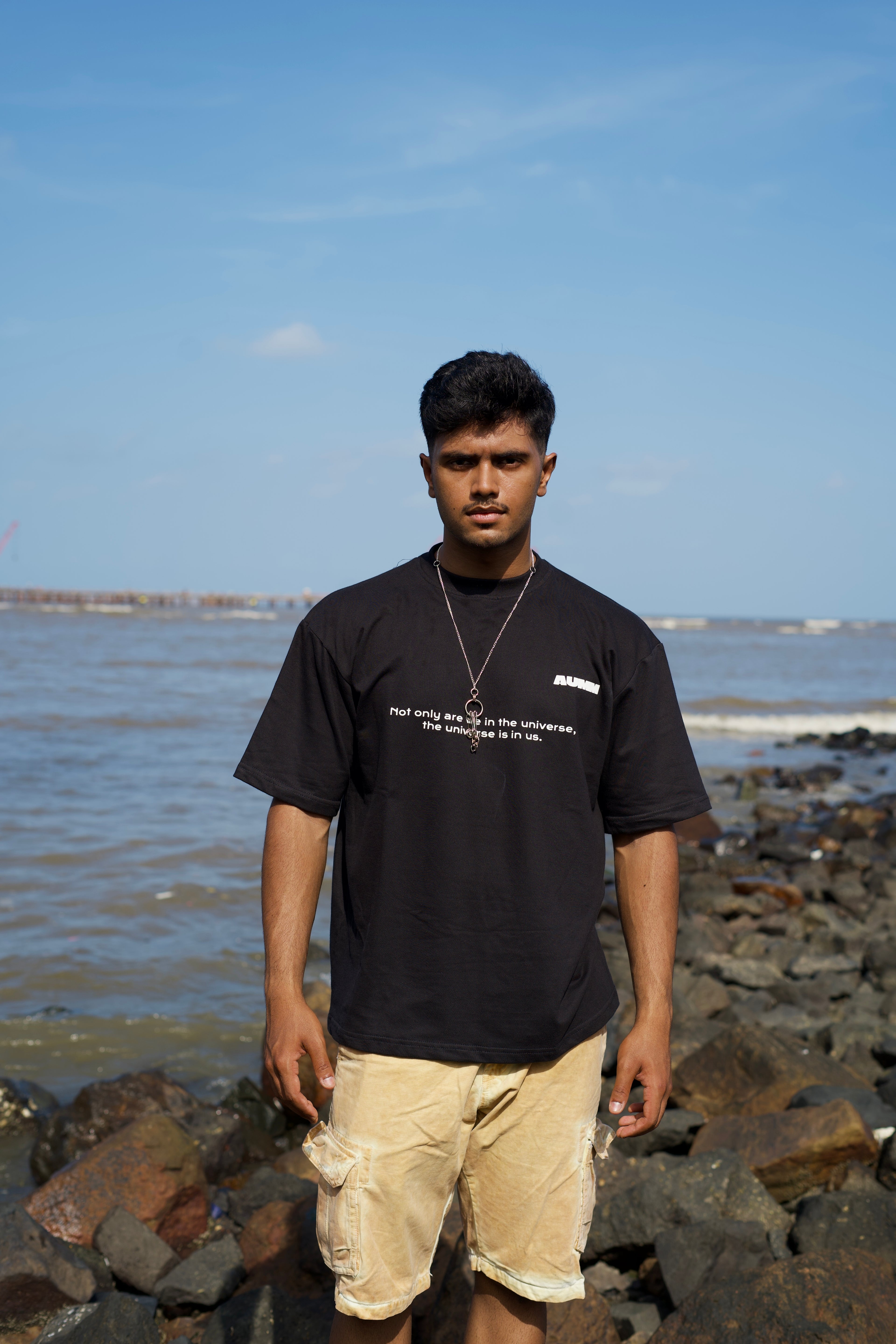 Black Oversized T-shirt - AUMM #