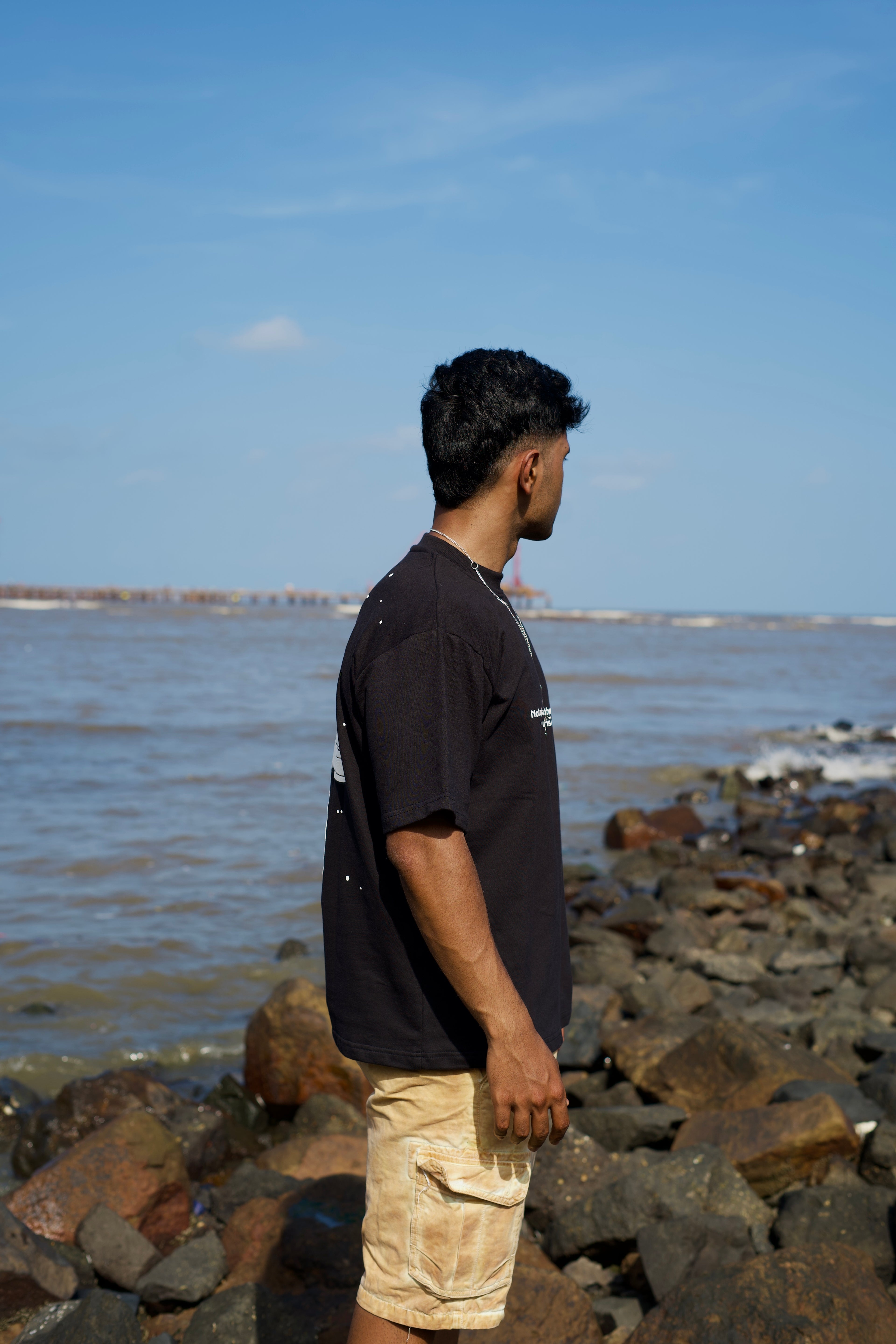 Black Oversized T-shirt - AUMM #