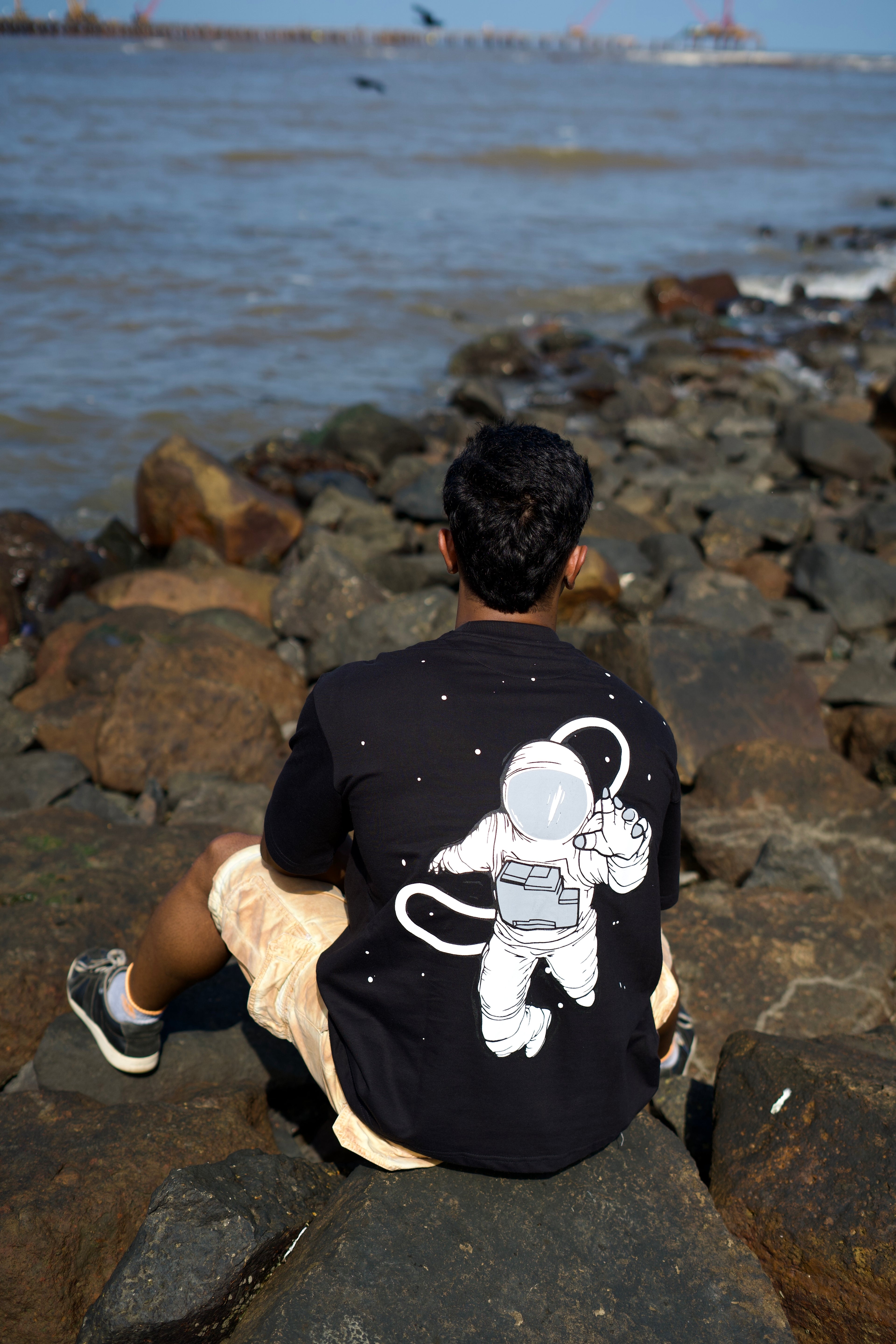 Black Oversized T-shirt - AUMM #