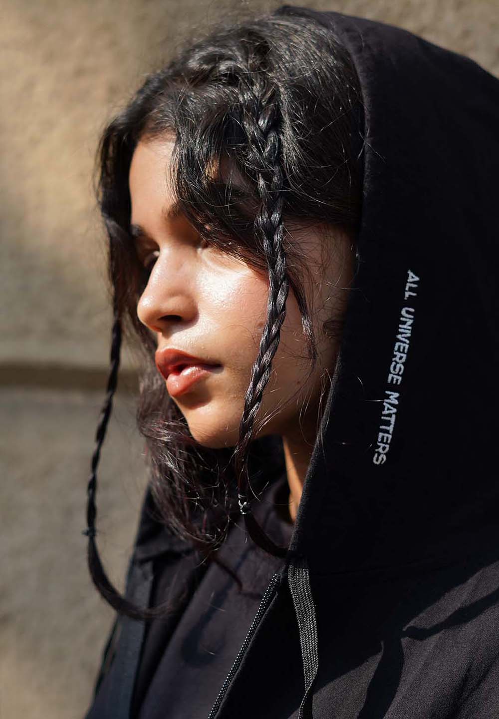 Black 100% Soft Premium Cotton Jacket Hoodie