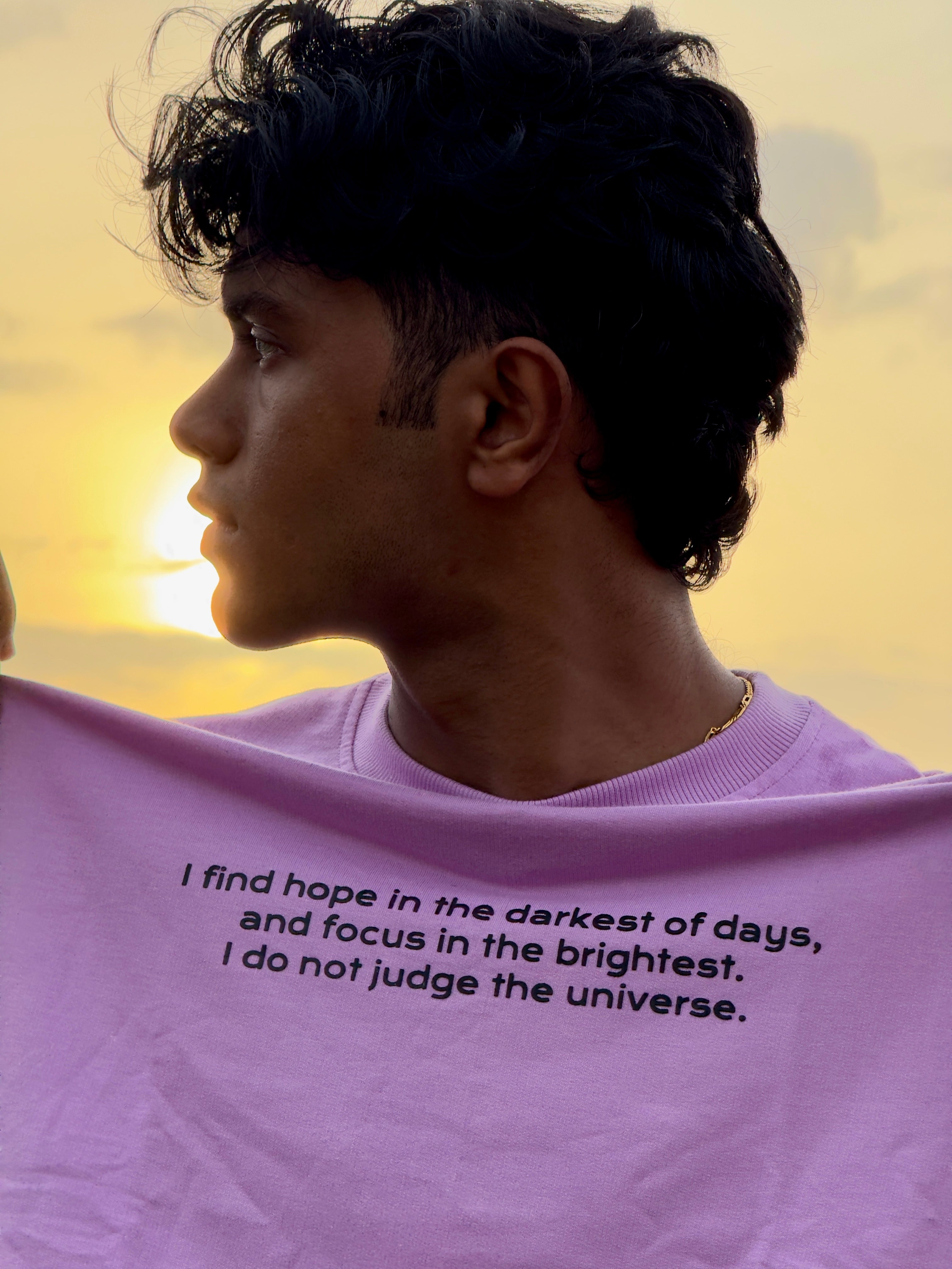 Lavender Oversized T-shirt - AUMM #