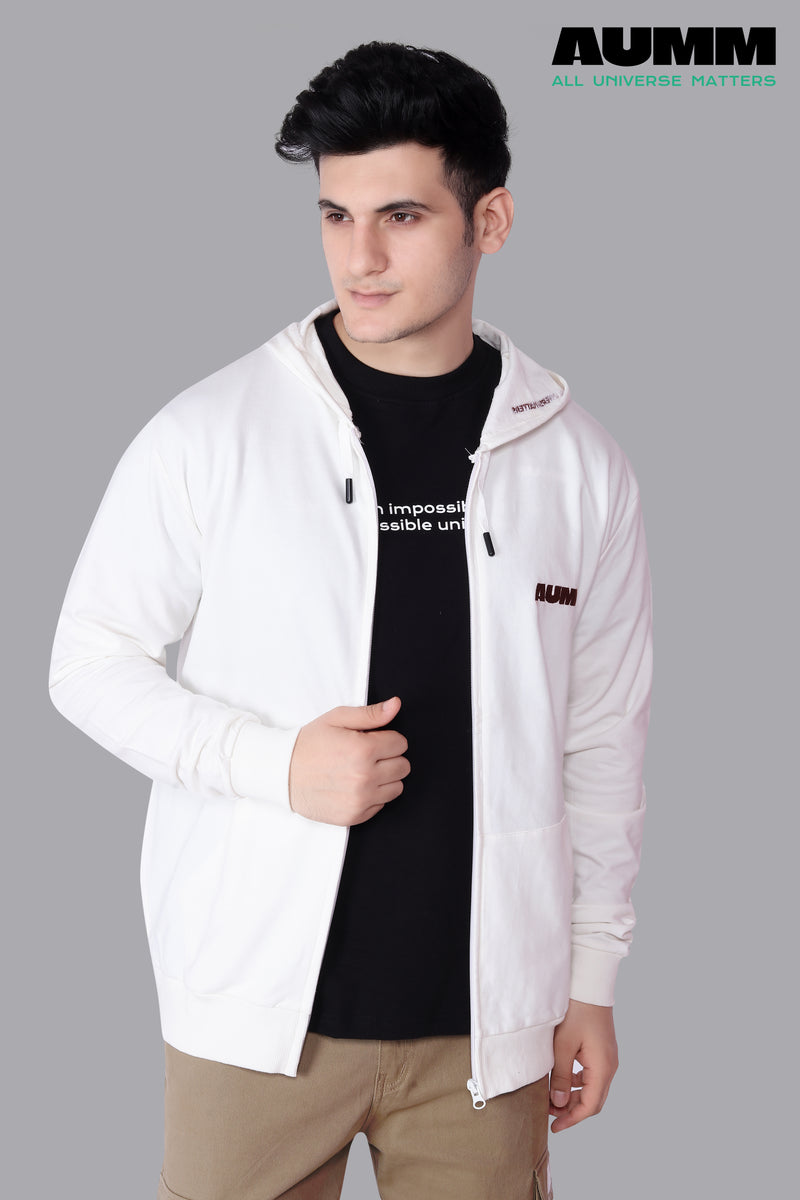 Off - White Slim Fit Zipper Jacket - AUMM #