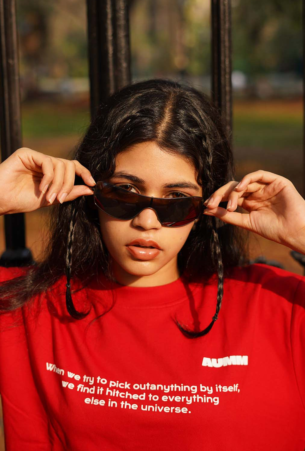 Red Printed Oversized Relaxed Fit Premium Best Quality 100% Cotton T-shirt