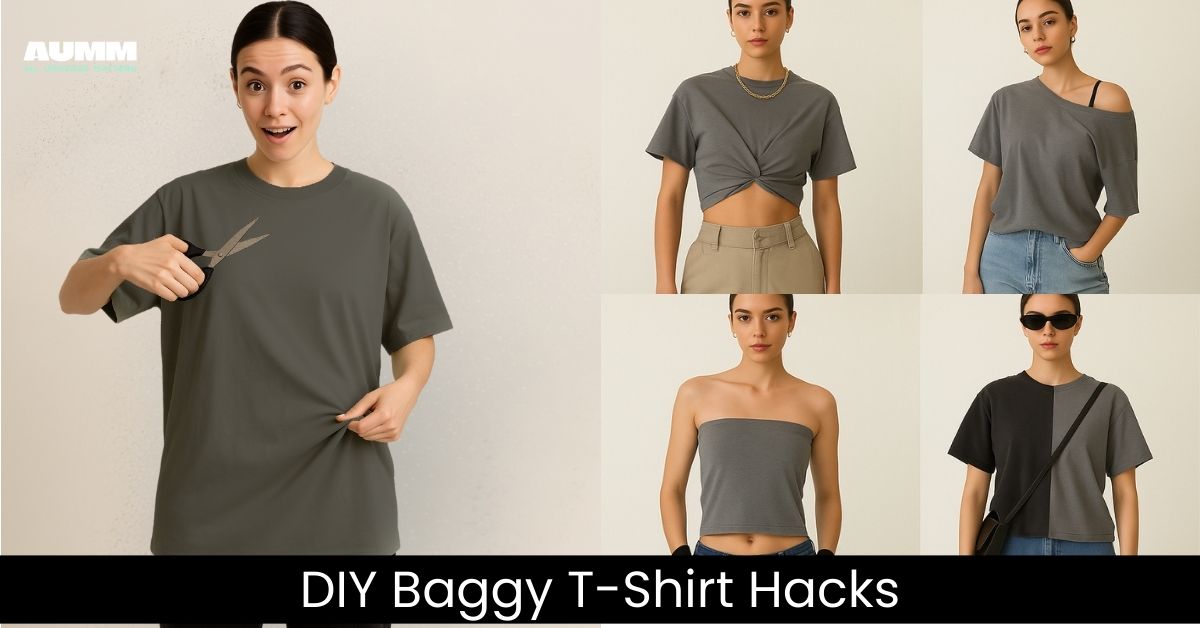DIY Hacks: Transform Your Baggy Tee into a Fashion Statement