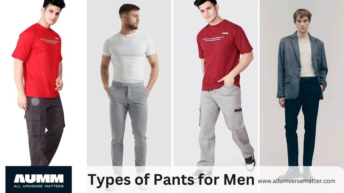 types of pants for men