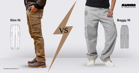 baggy vs slim-fit cargo pants