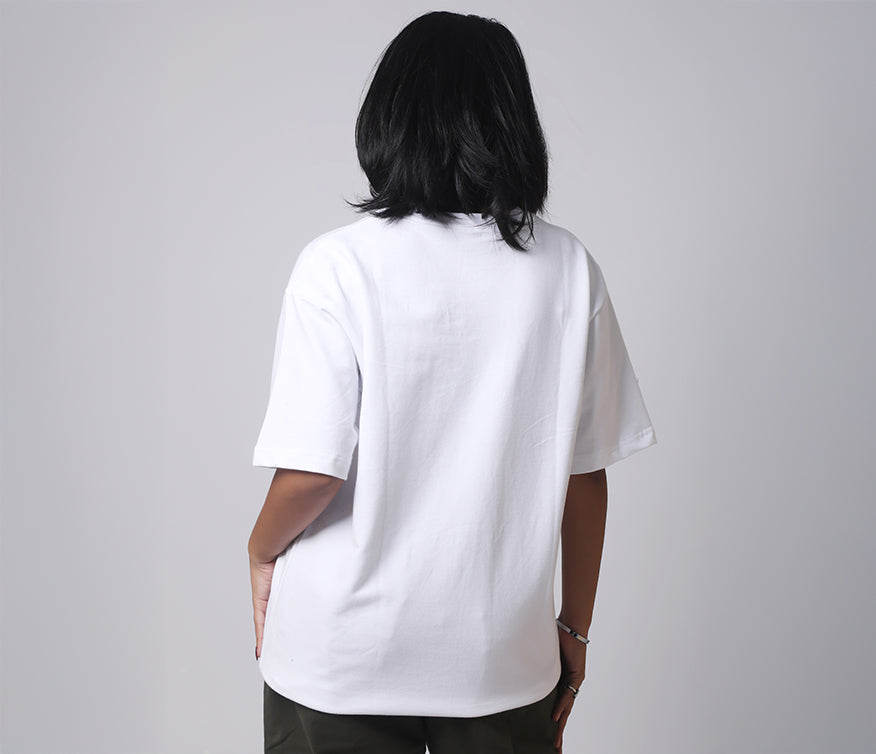 AUMM Box Fit White T-shirt - AUMM #