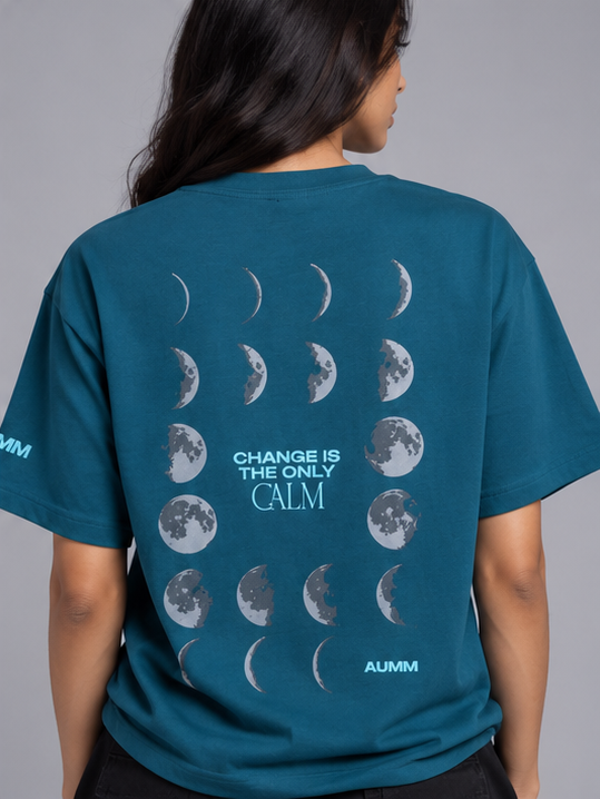 Change Is The Only Calm  – Teal Blue