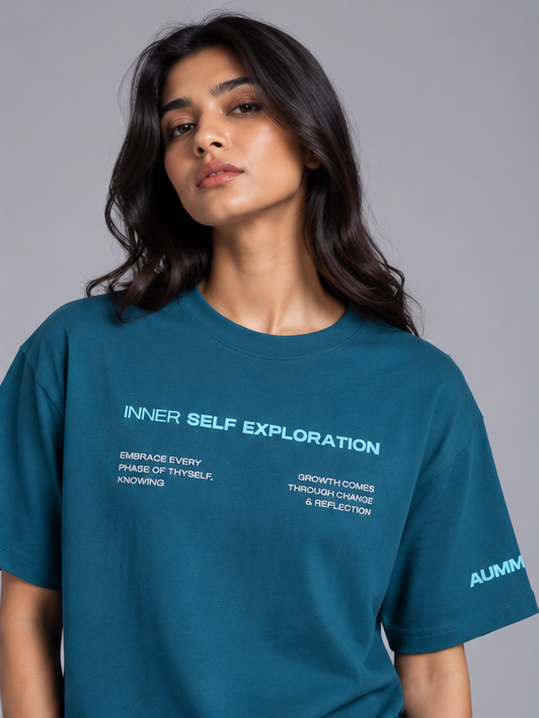 Change Is The Only Calm  – Teal Blue