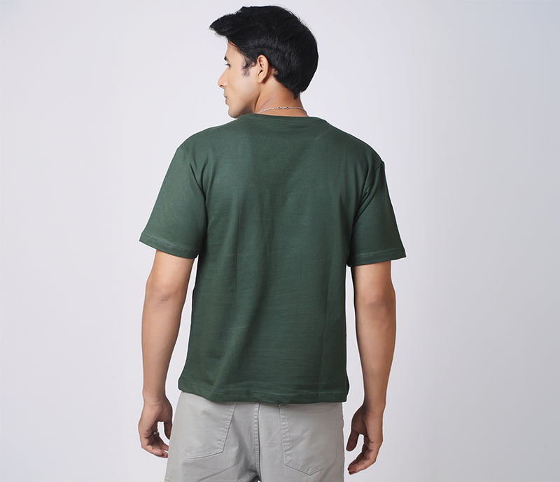 Box Fit Mineral Green T-shirt