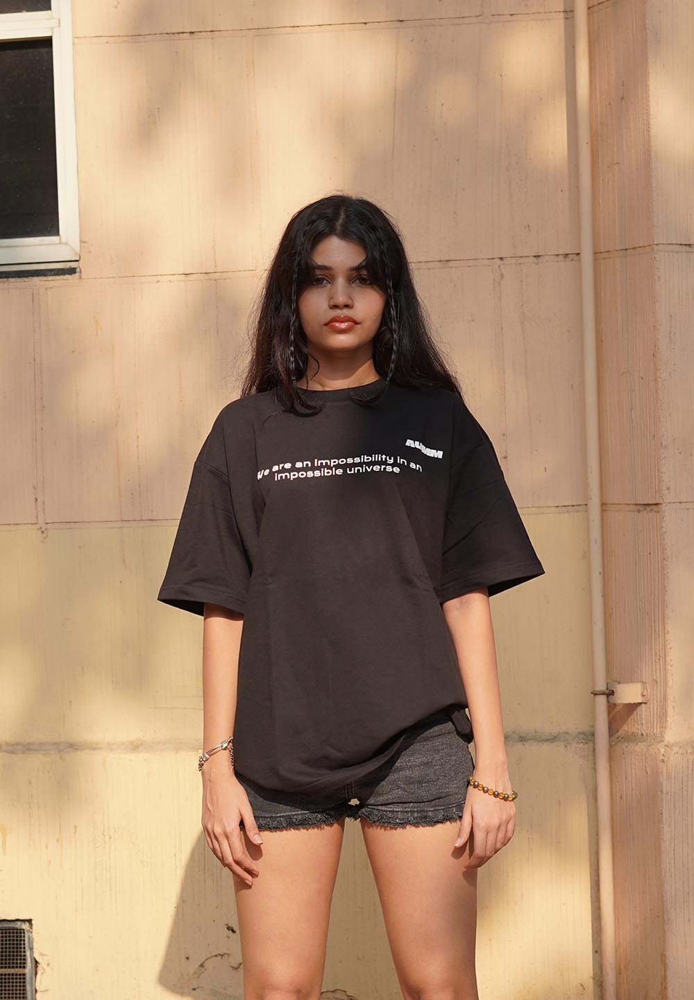 Black Mandala Printed 100% Soft Premium Best Quality Oversized Relaxed Fit T-Shirt