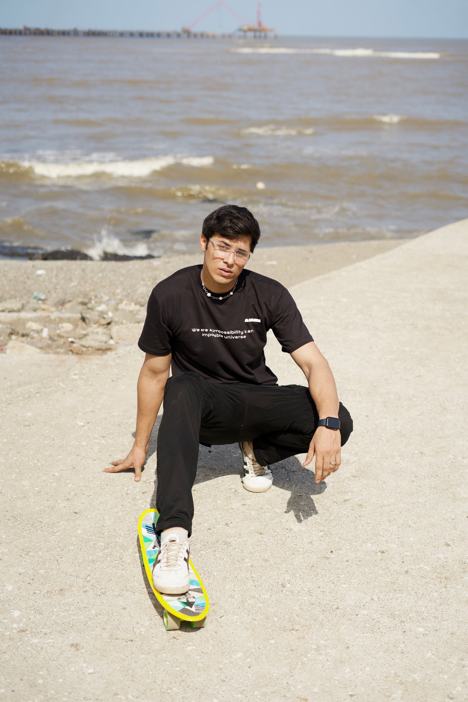Black Mandala Printed 100% Soft Premium Best Quality Oversized Relaxed Fit T-Shirt