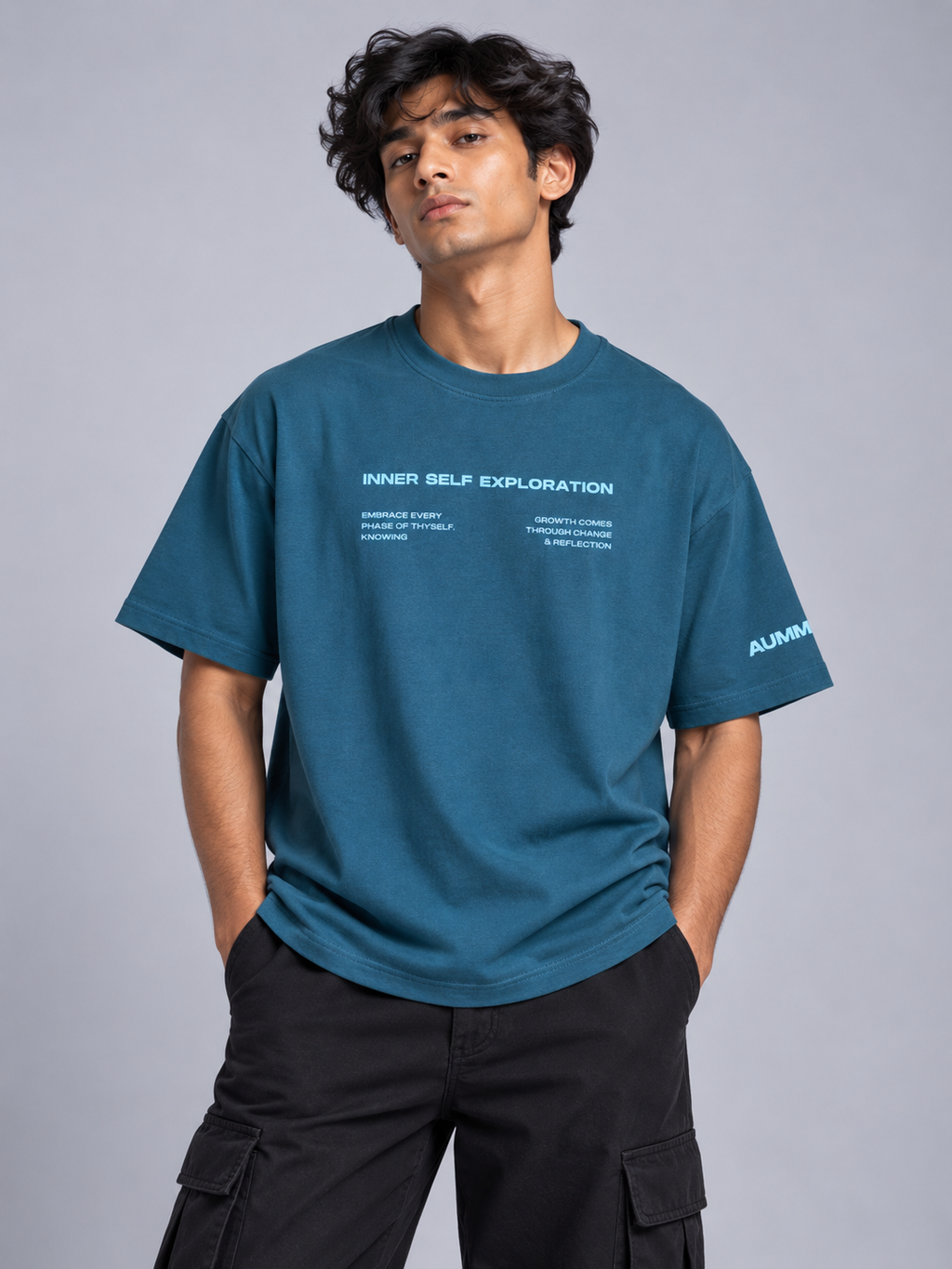 Change Is The Only Calm  – Teal Blue