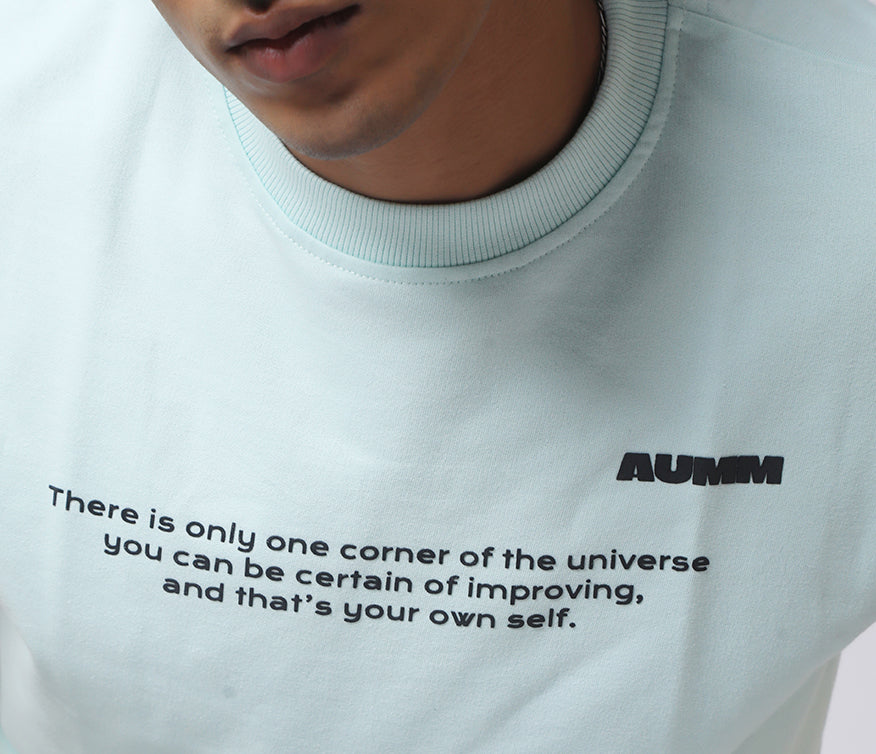 Oversized Blue T-shirt - AUMM #