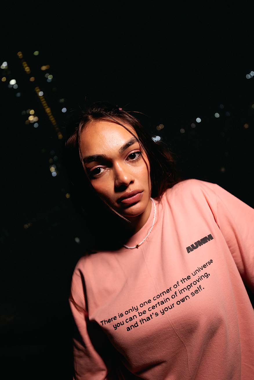 Pink Printed Oversized Relaxed Fit Premium Best Quality 100% Cotton T-shirt