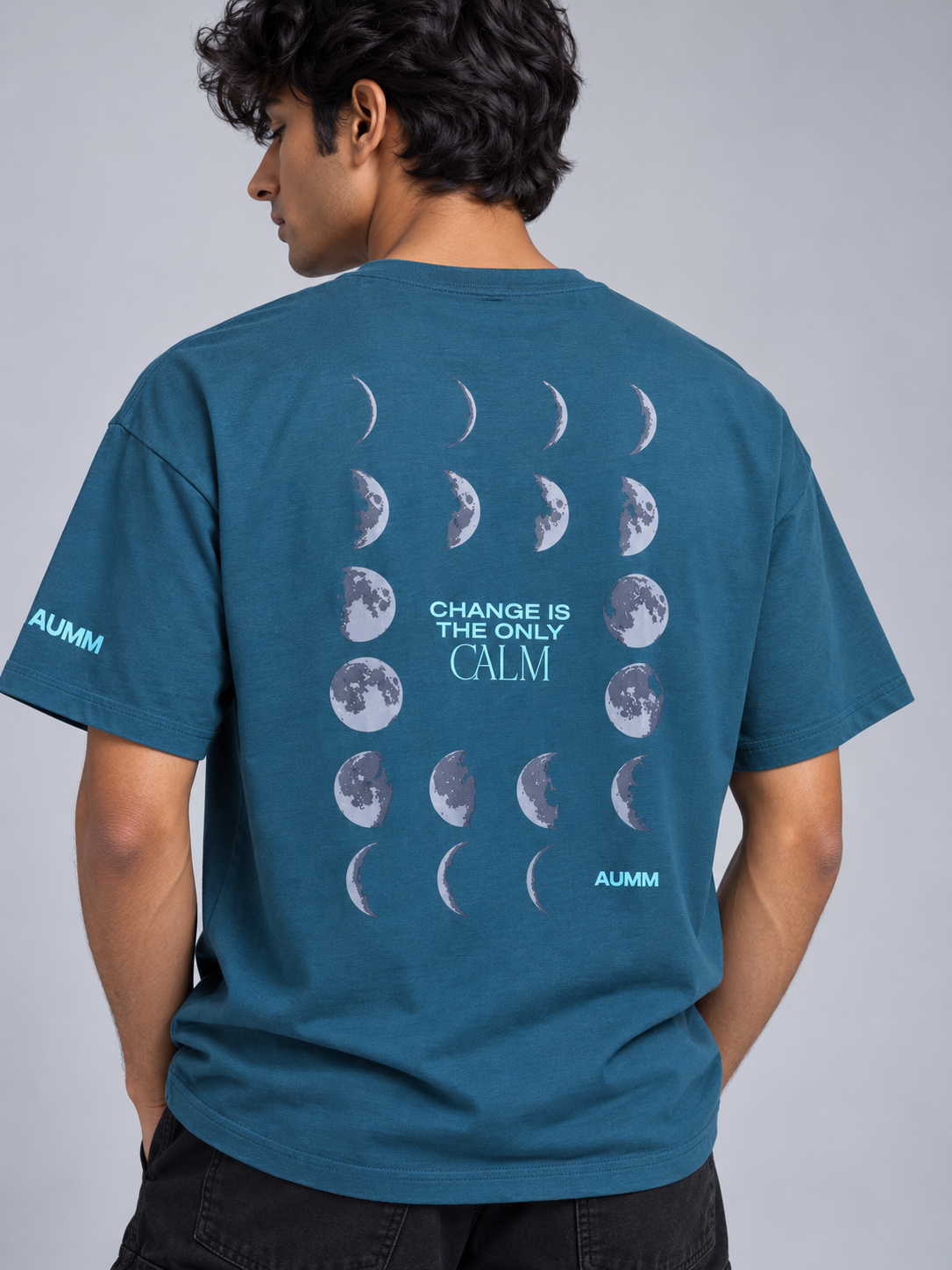 Change Is The Only Calm  – Teal Blue